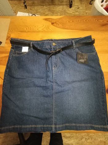 Jupe jeans 54