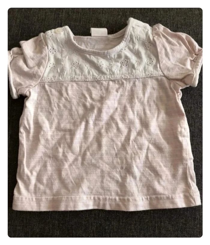 T shirt manche courte H&M 3 mois - photo numéro 8