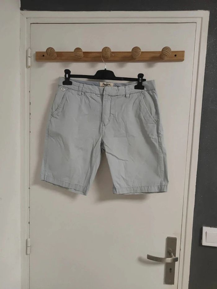 Short pepe jeans bleu clair
