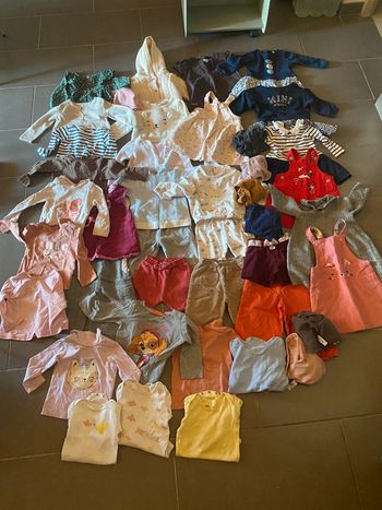 18 mois bébé fille gros lot