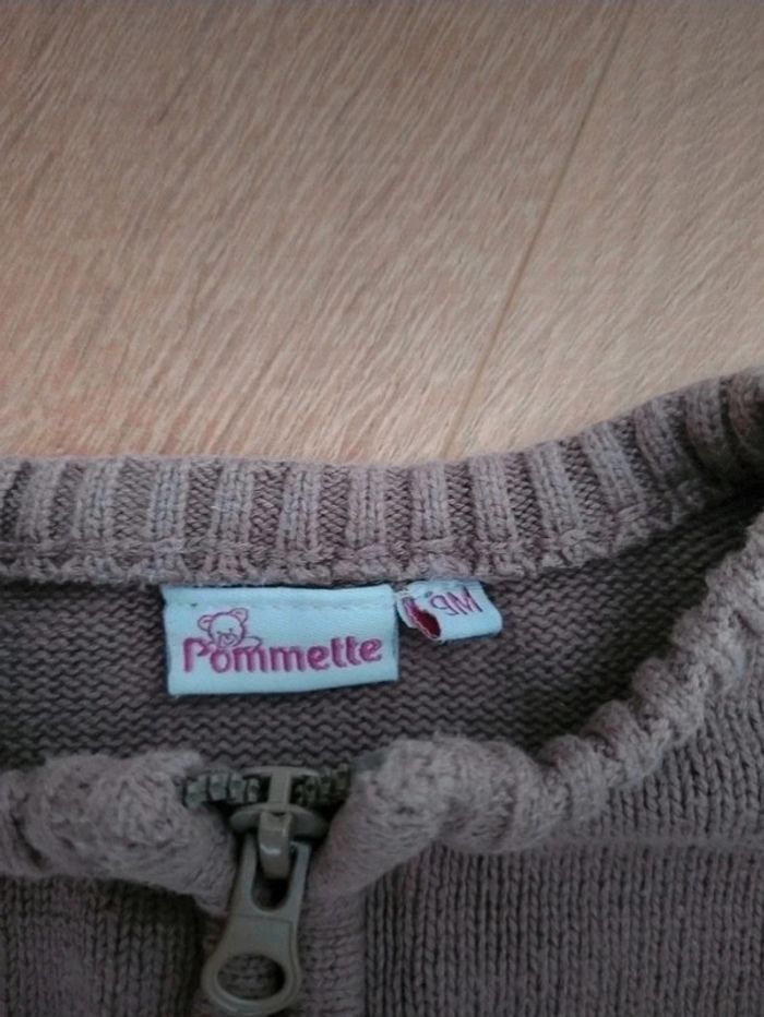 Gilet Pommette 9 mois - photo numéro 2