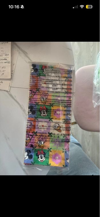 Lot 2 torchons Disney 