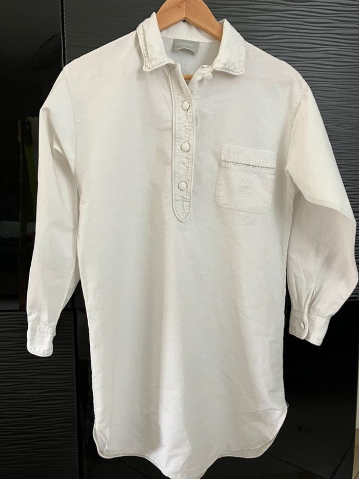 Chemise de nuit crème Etam 36