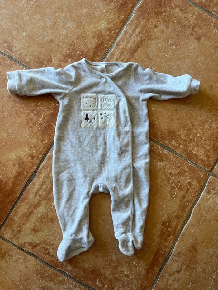 Lot 3 pyjamas polaire 6mois - photo numéro 2