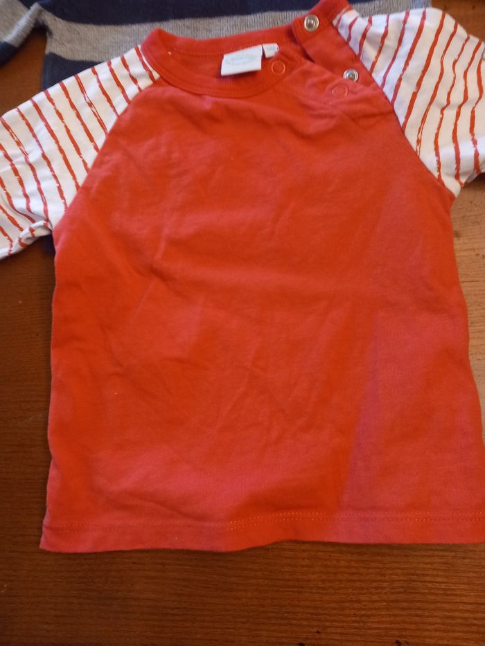 Tee-shirt manches longues avec pull - photo numéro 2