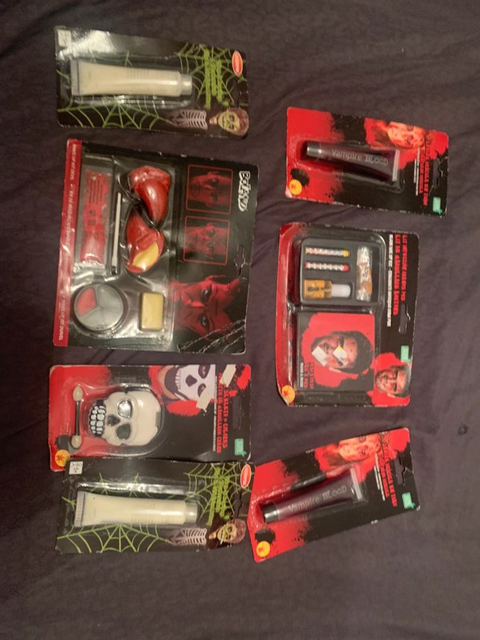 Lot maquillage Halloween neuf