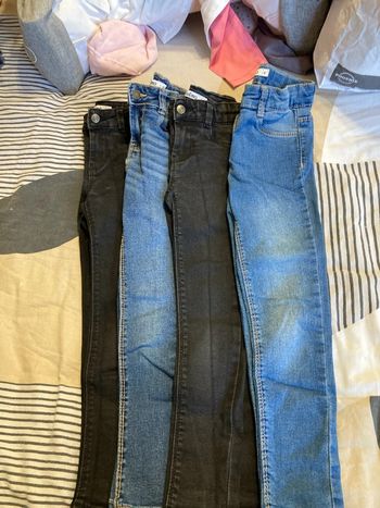 4 jeans super skinny fille