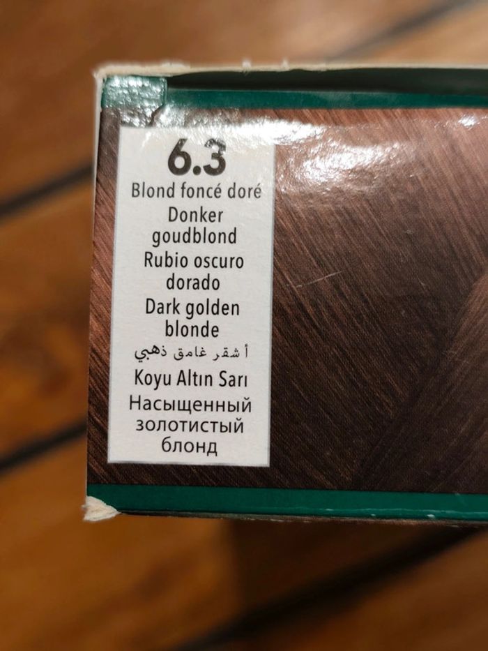 Naturanove Coloration sans ammoniaque 6.3 blond foncé doré - photo numéro 2