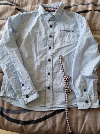 chemise sergent major 9ans avec son noeud (6e)