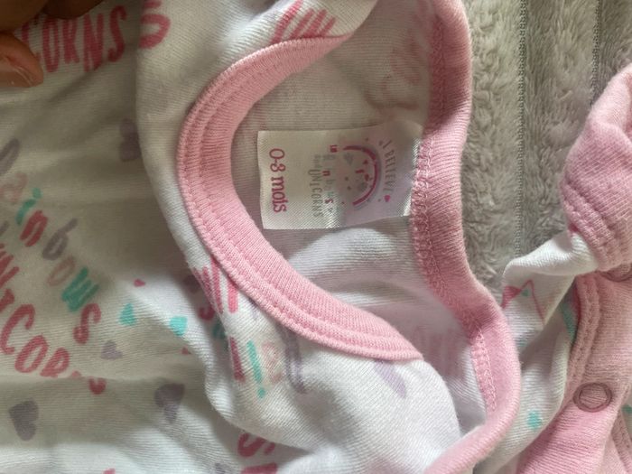 Lot body bébé fille 0/3 mois - photo numéro 3