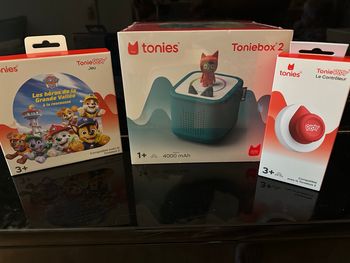 Tonibox 2 avec jeu pat patrouille et bouton