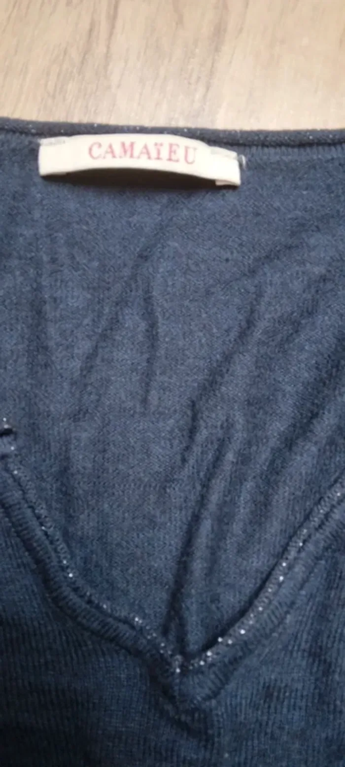 Pull col v - photo numéro 3