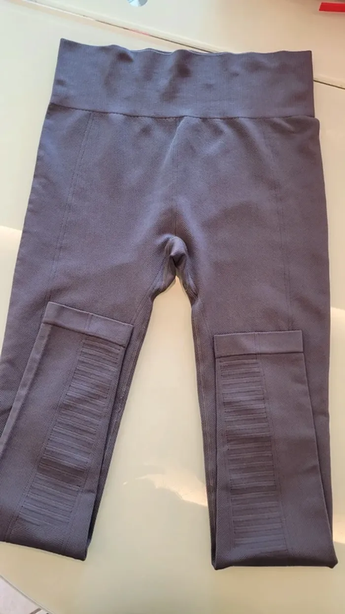 Legging de sport gris Work Out - photo numéro 3
