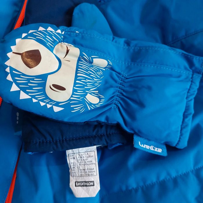 Combinaison ski avec gants 18 mois - photo numéro 3