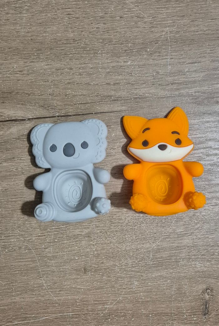 Lot animaux de dentition silicone - photo numéro 3