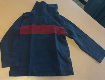 Pull col roulé garçon 4 ans