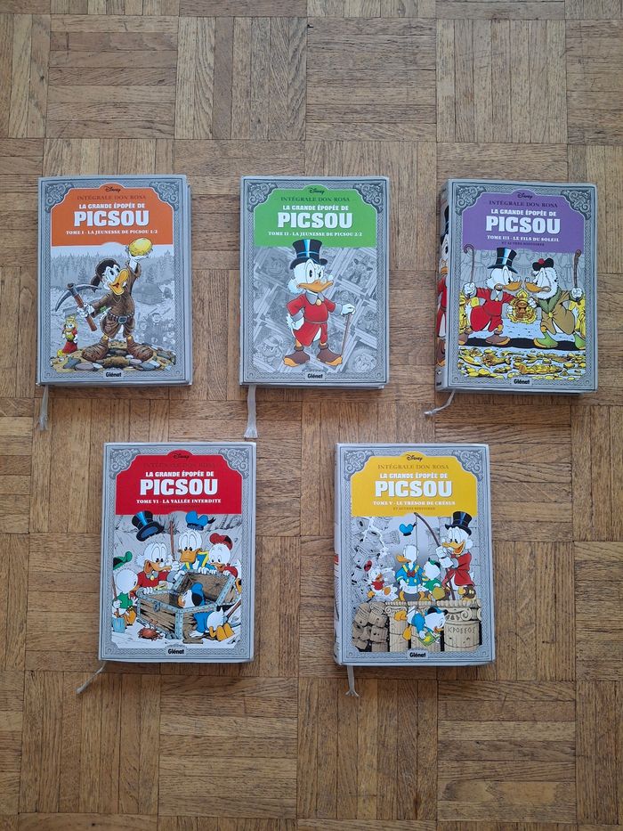 L’épopée de Picsou - Tome 1 à 6