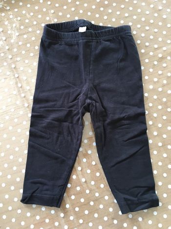 Legging noir 12 mois