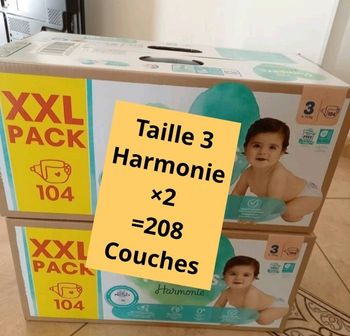 Pampers taille 3 harmonie xxl