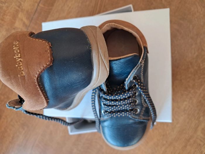 Babybotte profil bleu à lacets t22 - photo numéro 4