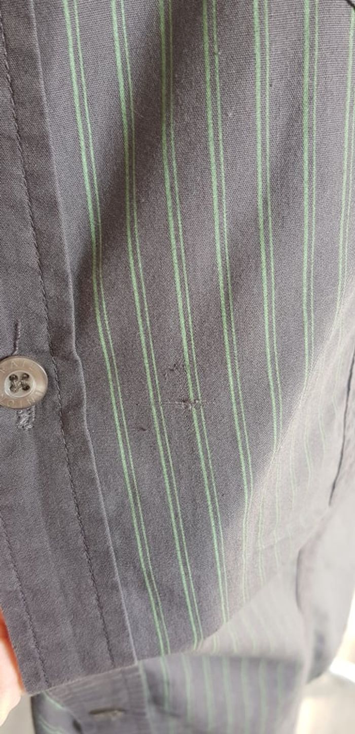 Chemise rayée manches courtes - photo numéro 4