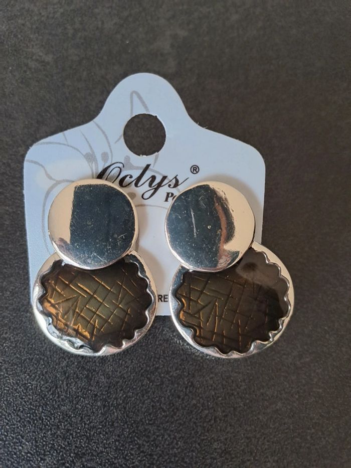 Paire boucles d'oreilles à clips