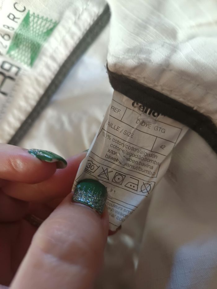 Pantalon blanc Celio Taille 42 - photo numéro 7