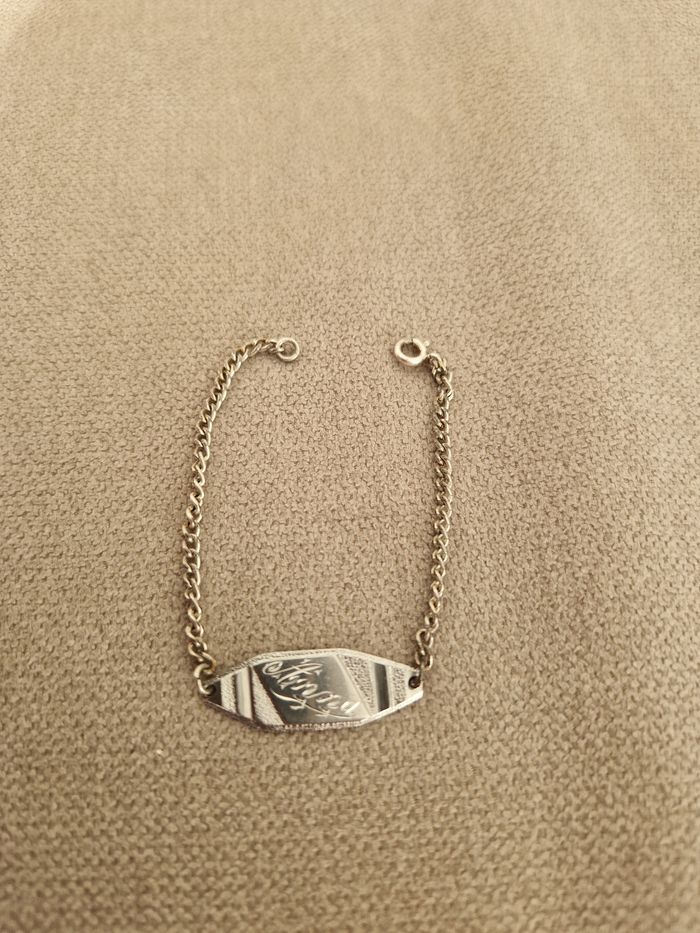 Bracelet naussance argenté prénom Anna - photo numéro 9