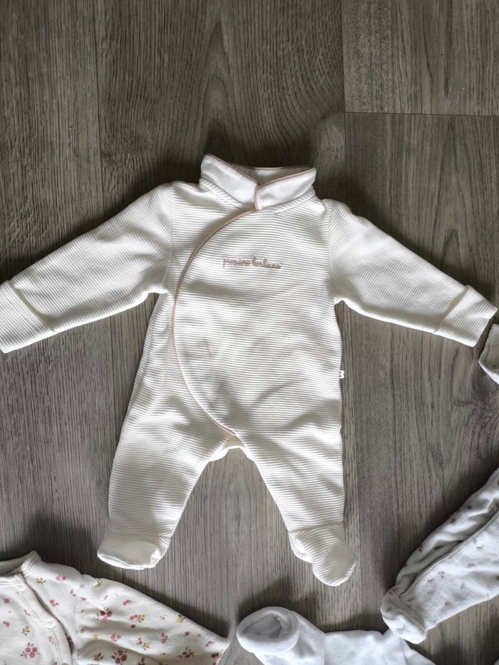 Lot de pyjama fille 0 mois - photo numéro 2
