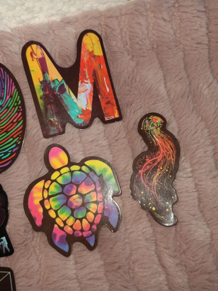 10 stickers neufs très jolis - photo numéro 6