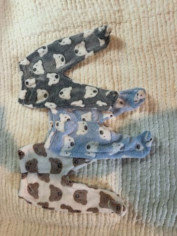 Lot de 3 pantalons pyjamas bébé