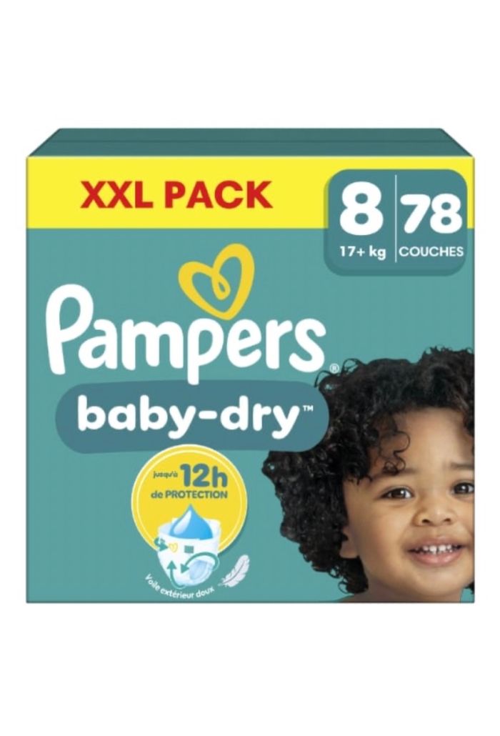 Pampers taille 8