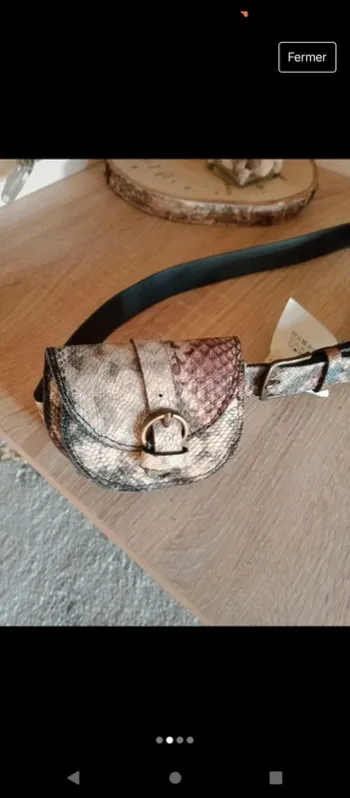 Ceinture avec porte monnaie