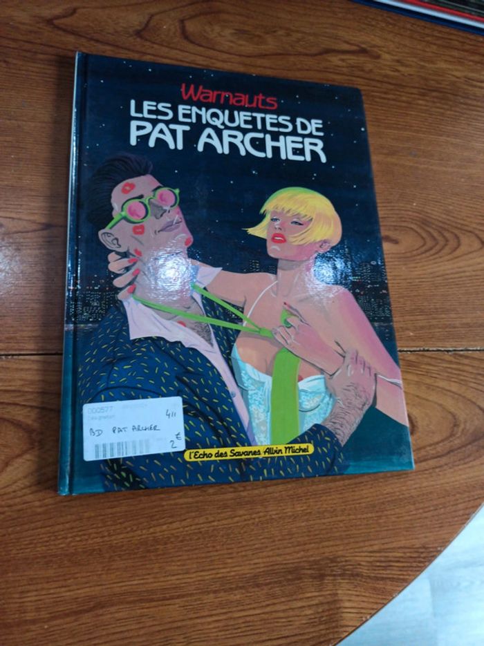 BD les enquêteurs de Pat Archer