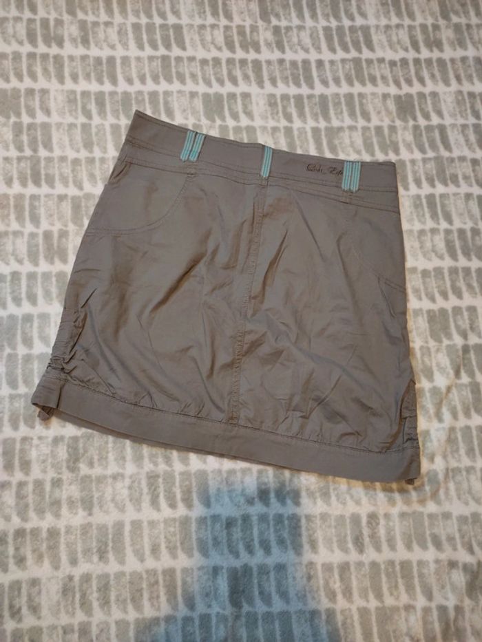 Jupe courte gris beige Lola Espeleta taille 38 - photo numéro 2