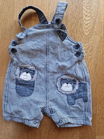 Salopette short