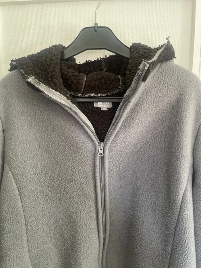 Blouson polaire à capuche - photo numéro 3