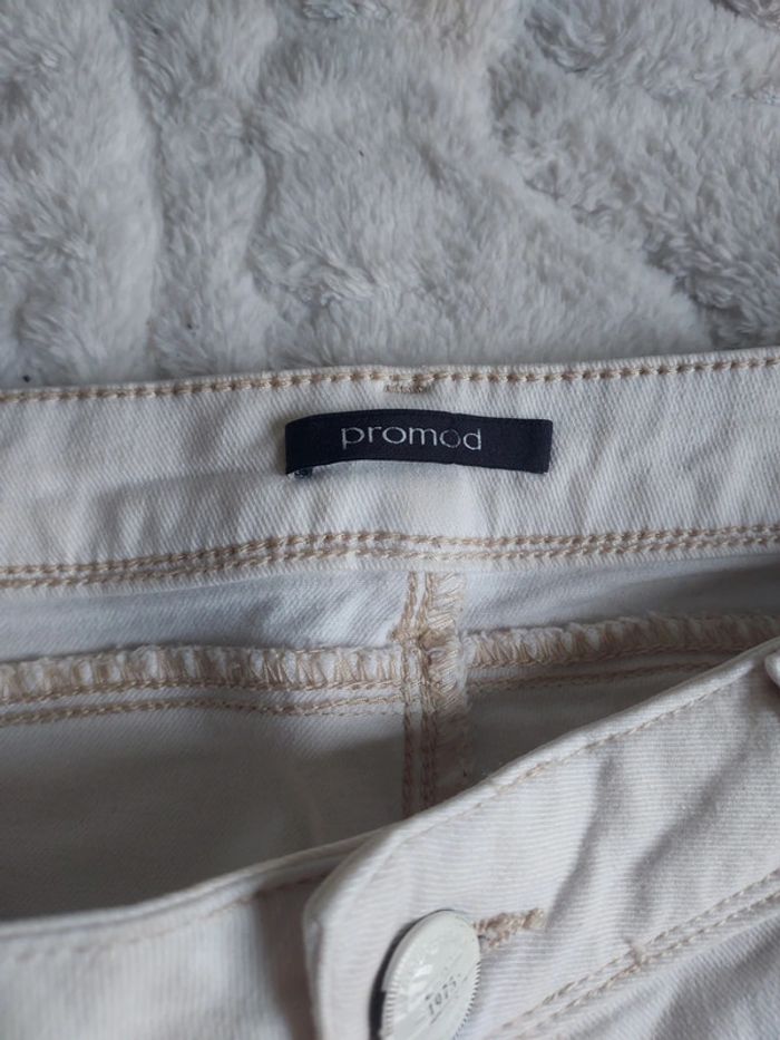 Pantalon blanc Promod - photo numéro 3