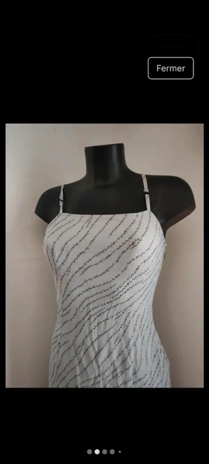 Robe longue taille 38 marque la city - photo numéro 2