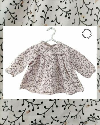 9 mois blouse bout'chou