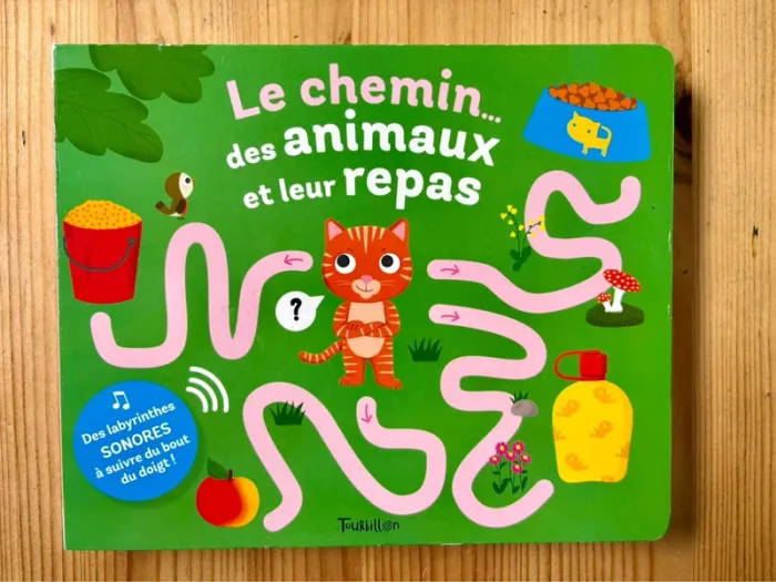 Le chemin des animaux et leur repas