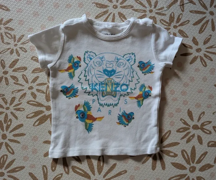 T-shirt manches courtes Kenzo Paris 12 mois