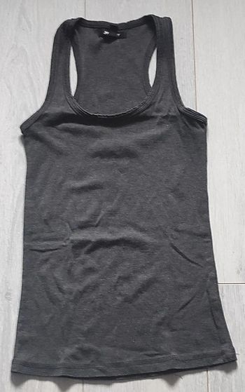 Débardeur gris foncé Jennyfer – taille XS – basique essentiel