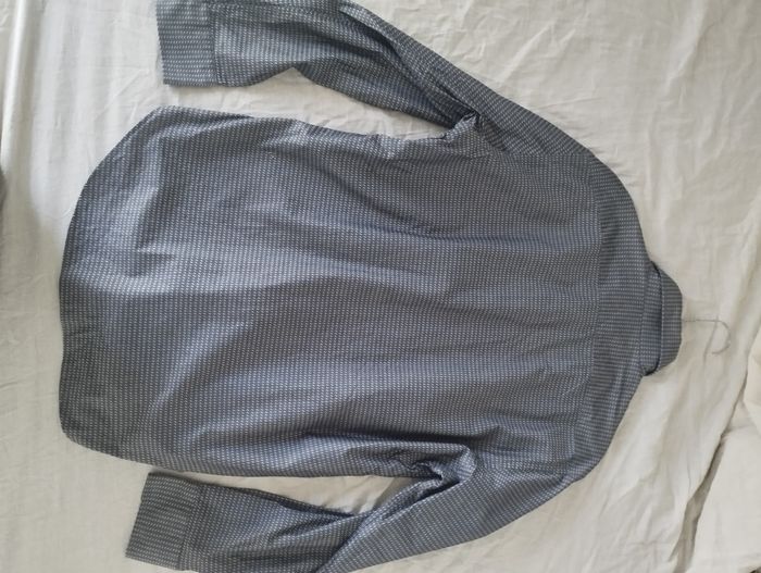 Chemise Zara homme gris anthracite à motif taille 44 - photo numéro 6