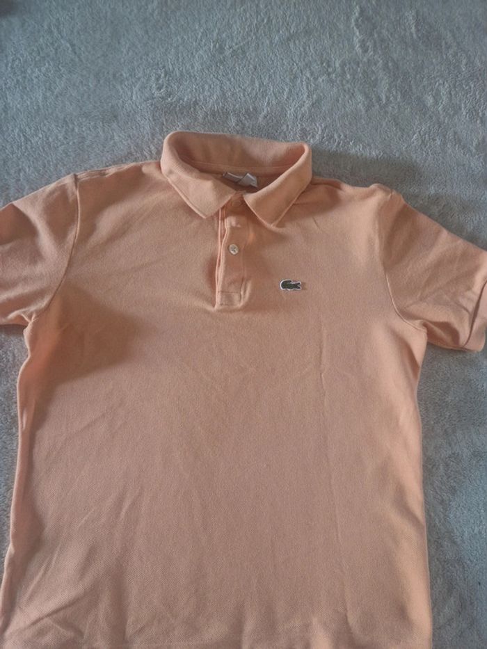 Lot 5 polos garçon 12ans Lacoste - photo numéro 4