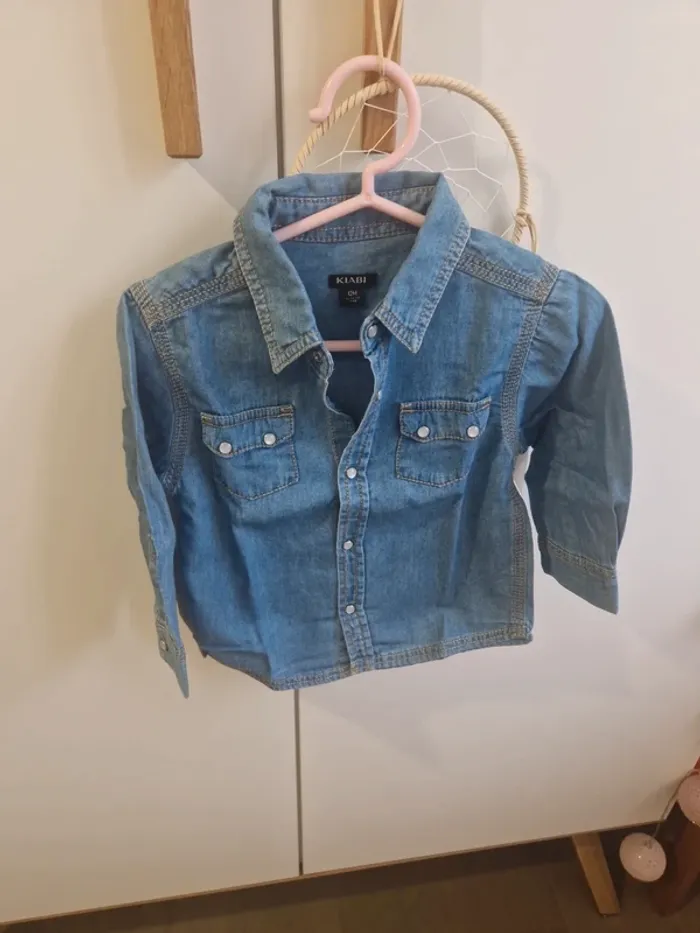 Chemise en jeans 12 mois