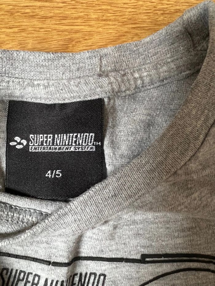 T-shirt Nintendo 4/5 ans - photo numéro 4