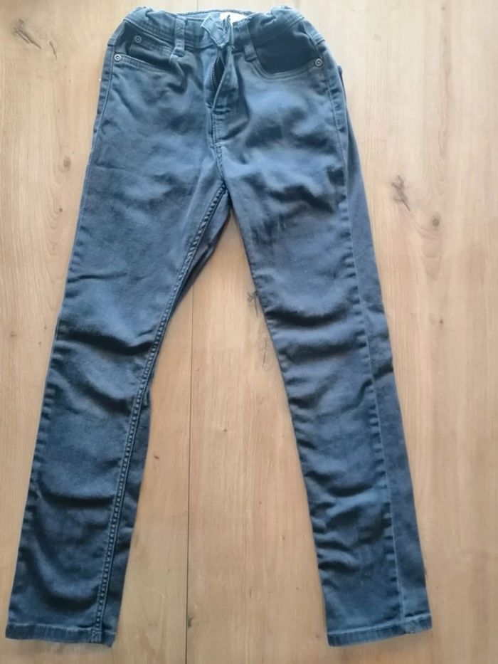 Lot jeans slim ajustables 9ans - photo numéro 4