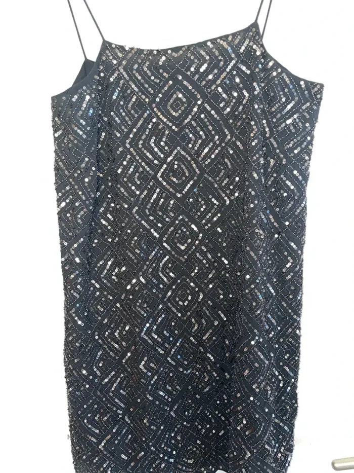 Robe à sequin Mango L - photo numéro 3