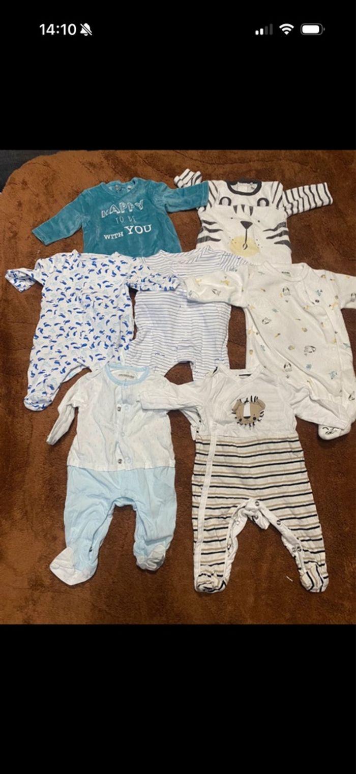 Lot pyjama 1 mois